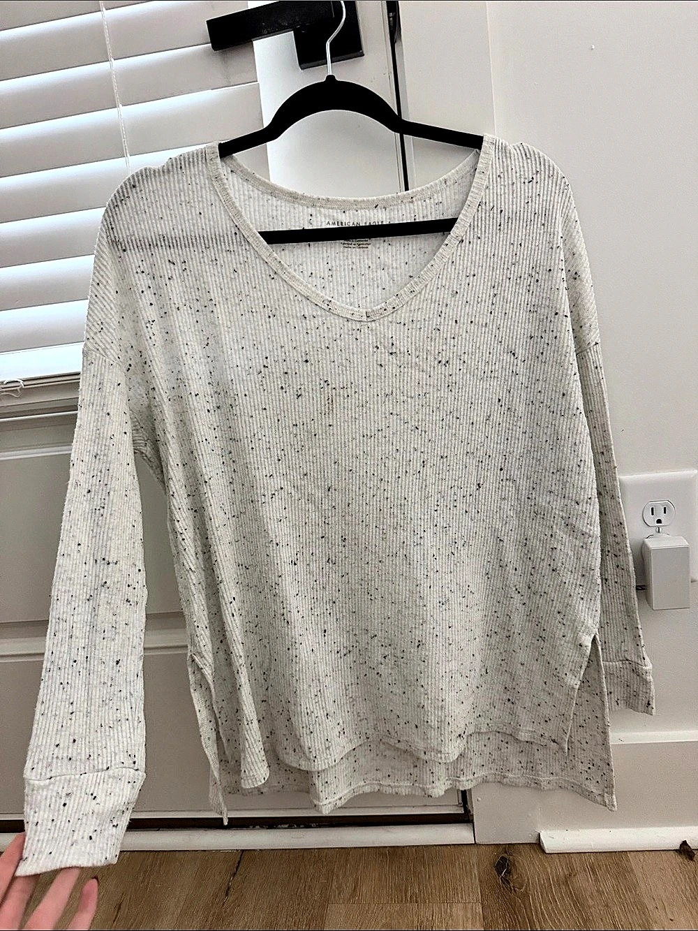 American Eagle Speckled Knit Sweater